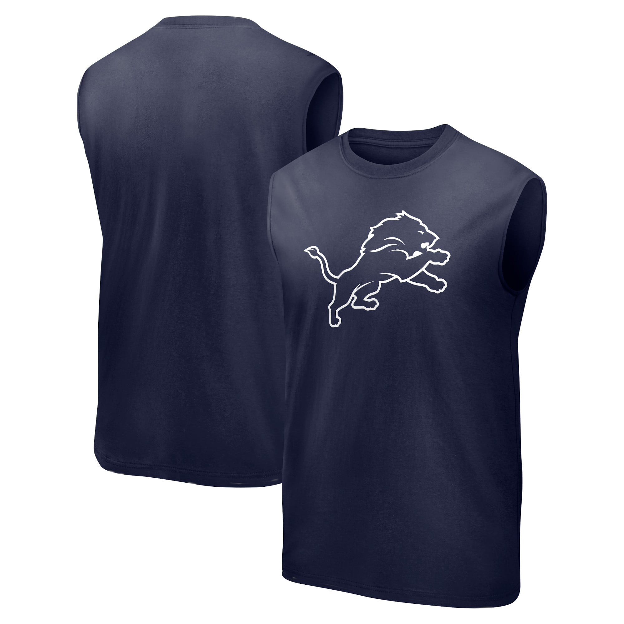 Débardeur graphique à logo mono des Detroit Lions - Hommes