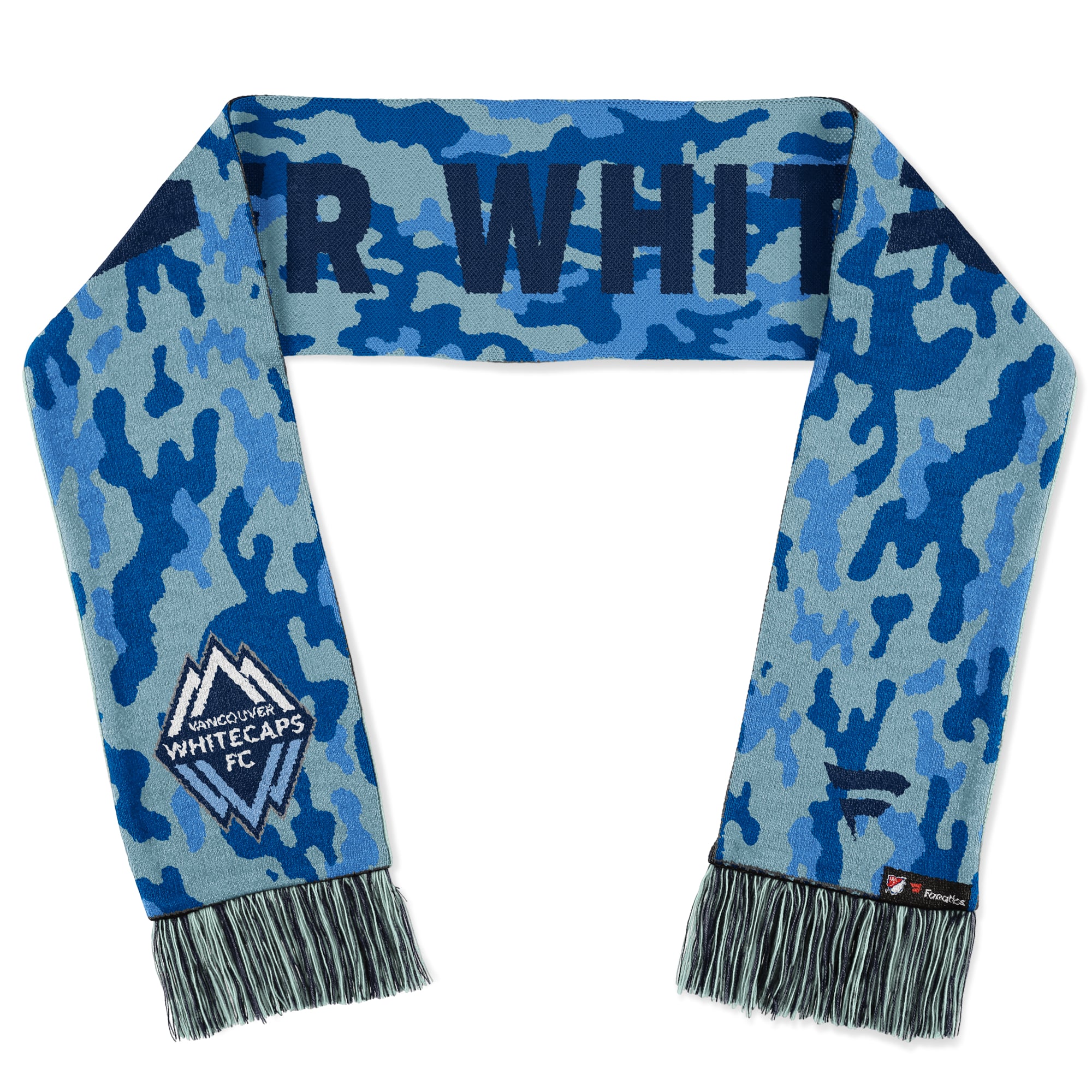 Fanatics Light Blue Vancouver Whitecaps FC Spring Mute Camo Scarf