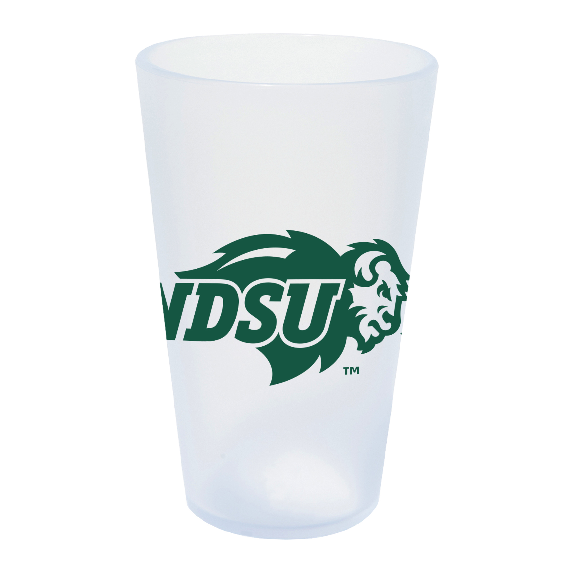 WinCraft NDSU Bison 16oz. Icicle Silicone Pint Glass