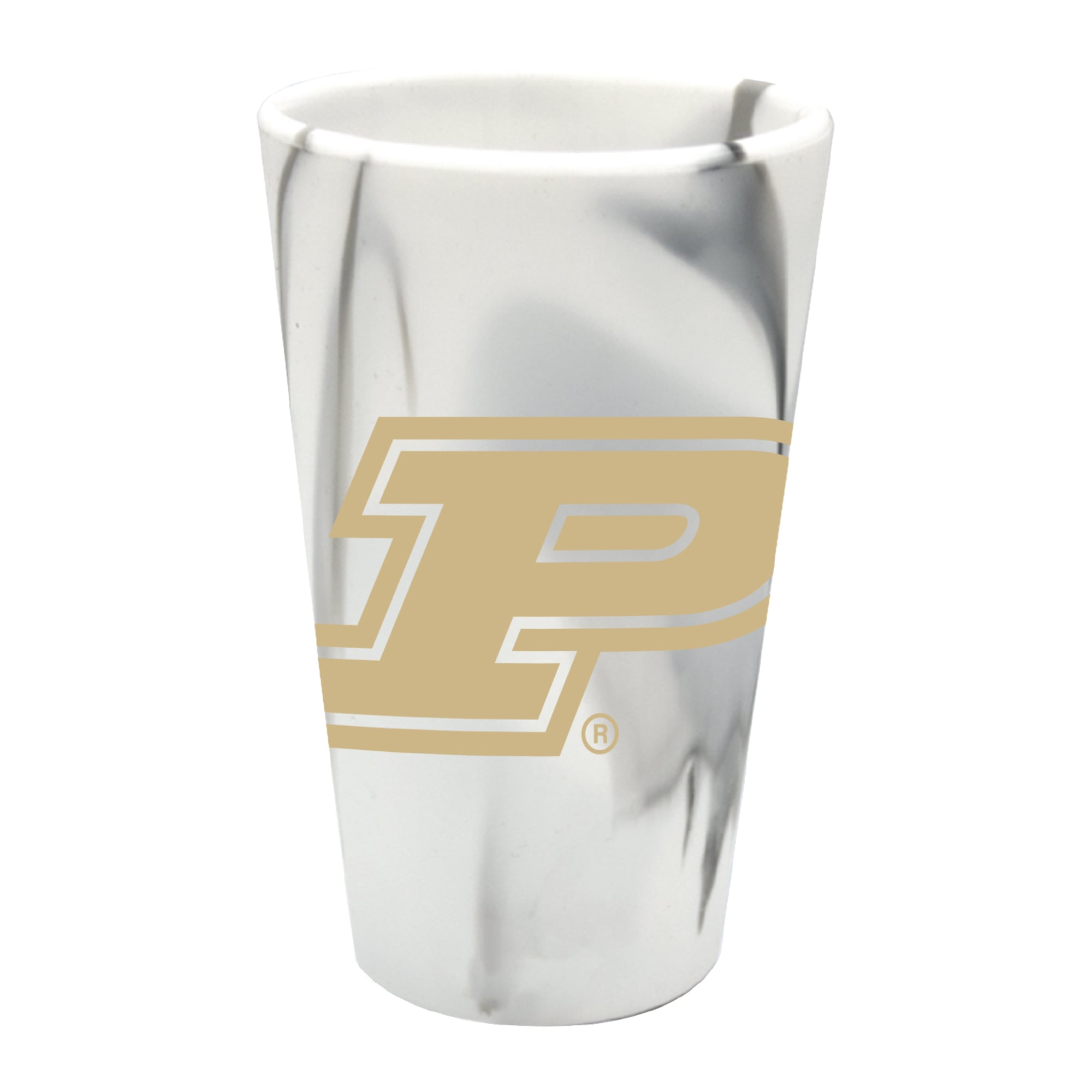 WinCraft Purdue Boilermakers 16oz. Fashion Silicone Pint Glass