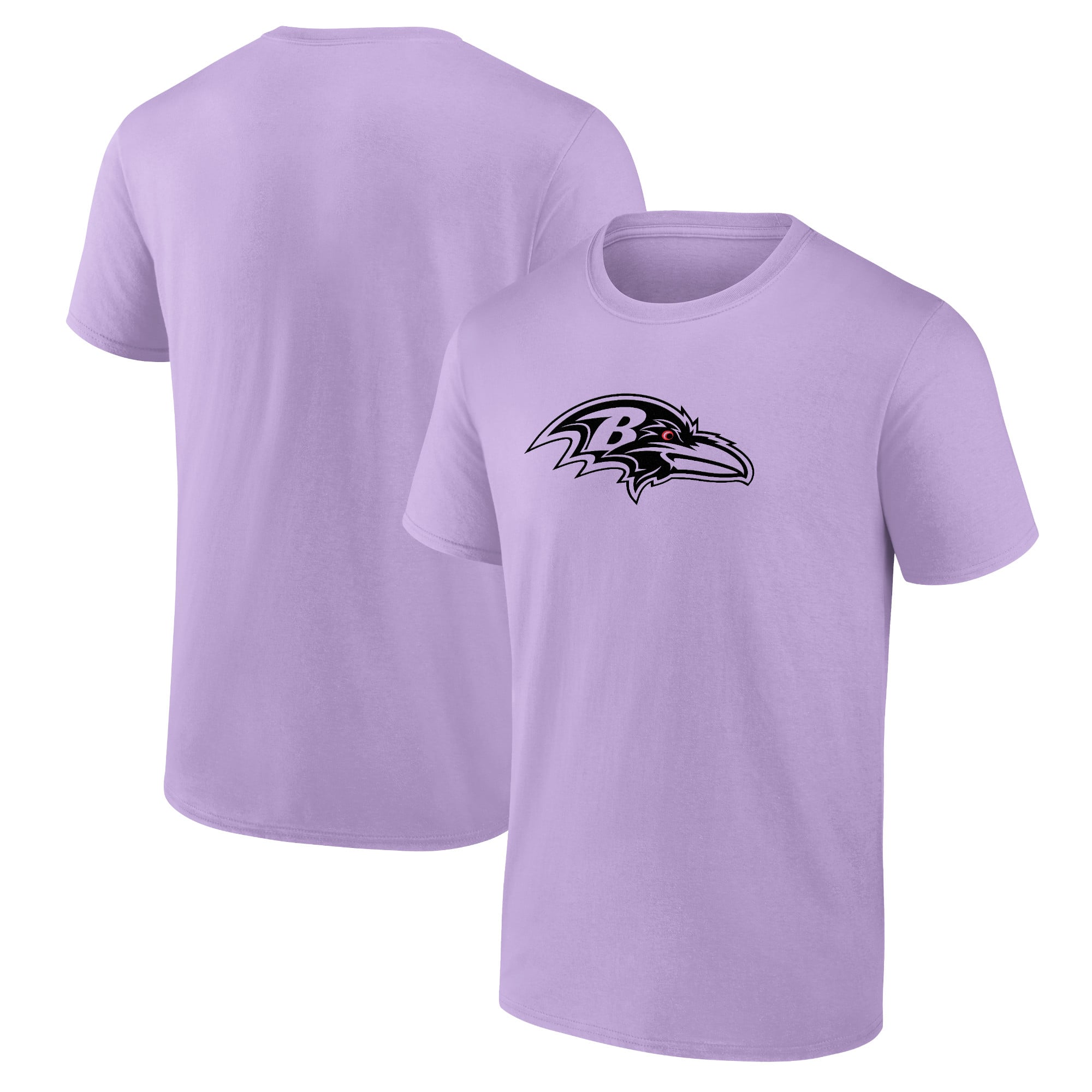 Playera gráfica con logo monocromático de los Baltimore Ravens - Hombres