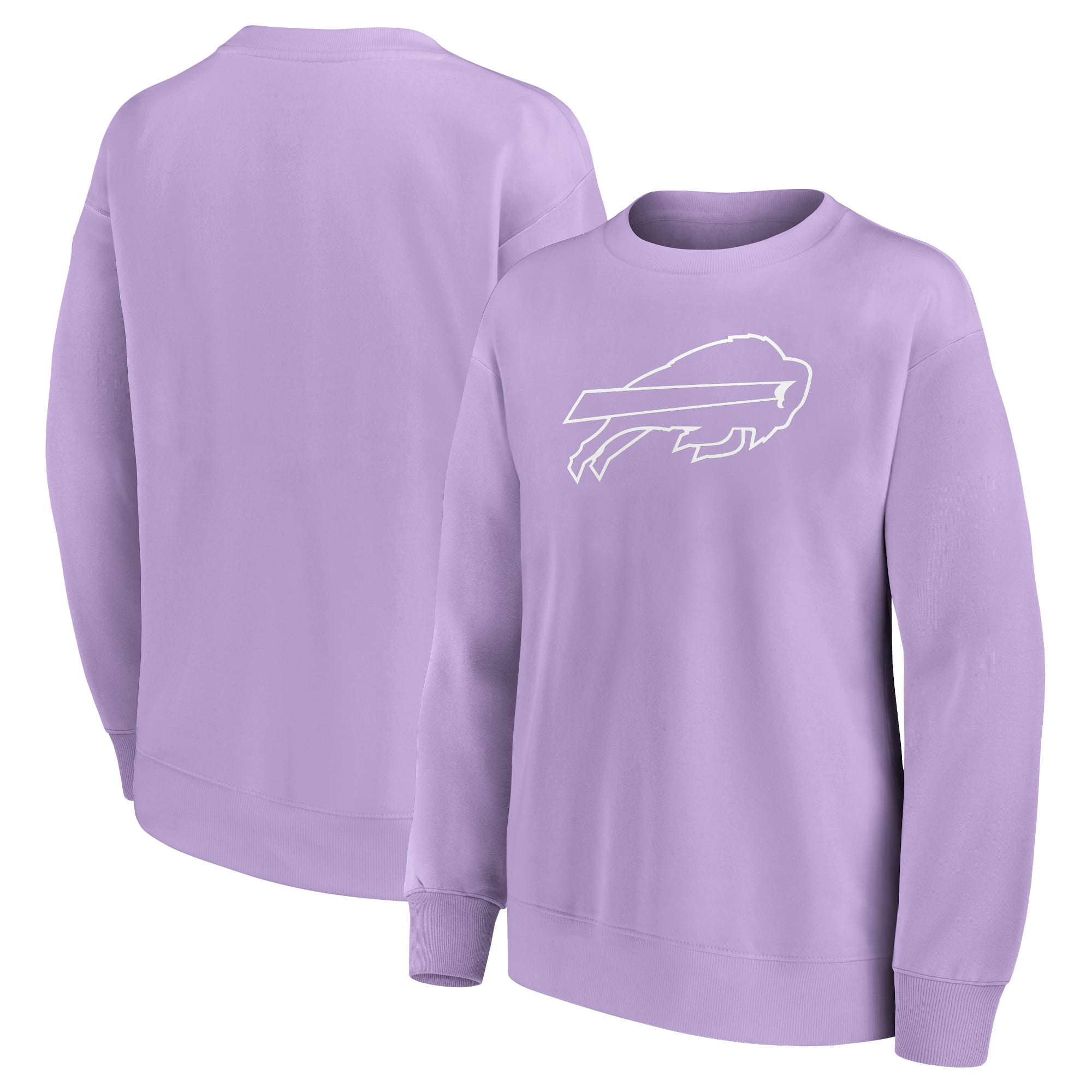 Buffalo Bills - Felpa girocollo oversize con grafica mono logo - Donna