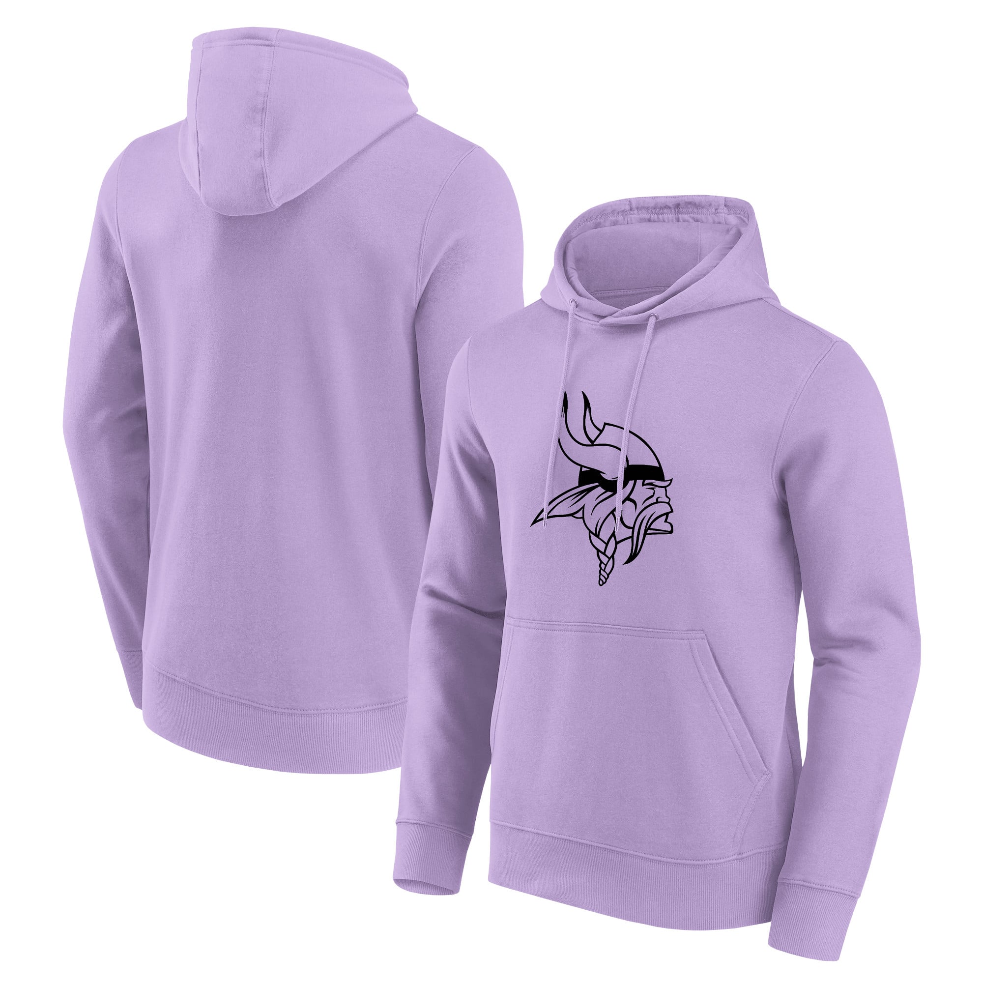 Felpa con cappuccio grafica con logo mono dei Minnesota Vikings - Uomo