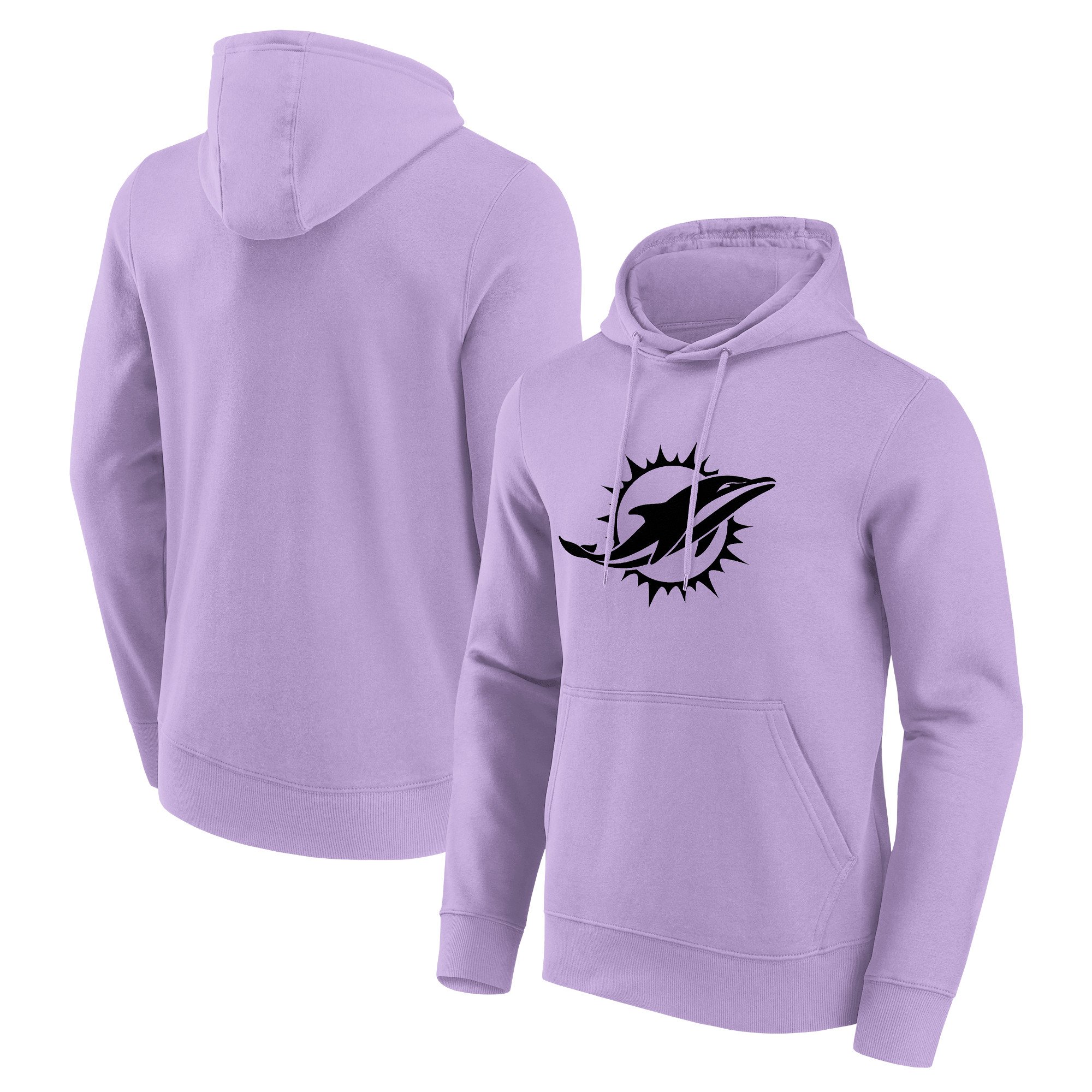 Felpa con cappuccio grafica con logo mono dei Miami Dolphins - Uomo