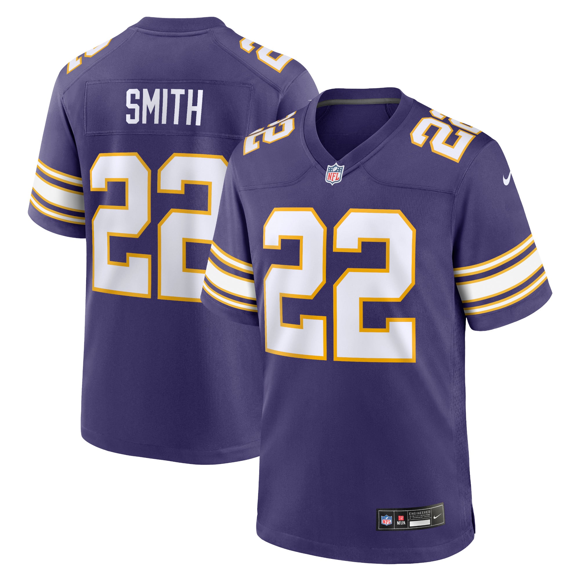 Camiseta Nike Game Secundario de la 3ª equipación del Minnesota Vikings - Púrpura - Harrison Smith - Hombre