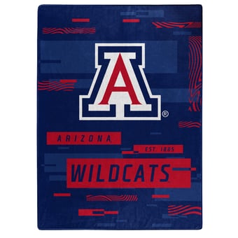 The Northwest Group  Arizona Wildcats 50" x 60" Digitize Raschel Throw Blanket