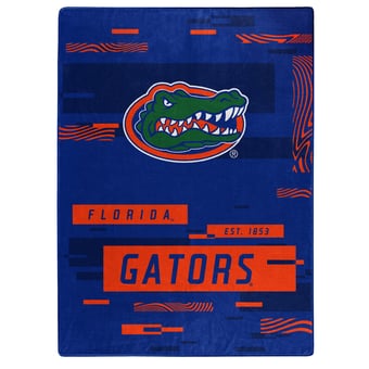 "The Northwest Group  Florida Gators 50"" x 60"" Digitize Raschel Throw Blanket"