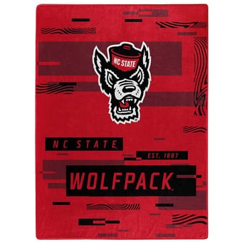 The Northwest Group  NC State Wolfpack 50" x 60" Digitize Raschel Throw Blanket