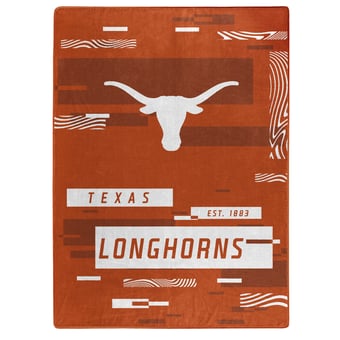 "The Northwest Group  Texas Longhorns 50"" x 60"" Digitize Raschel Throw Blanket"