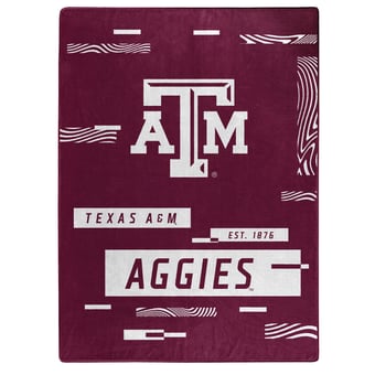 The Northwest Group  Texas A&M Aggies 50" x 60" Digitize Raschel Throw Blanket
