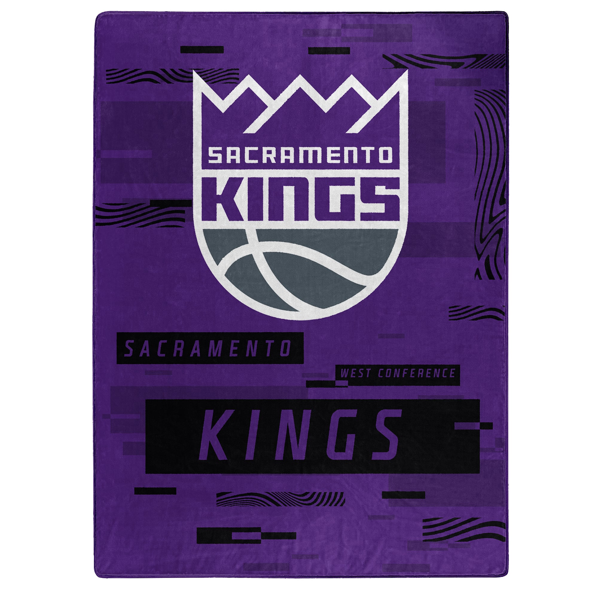 The Northwest Group Sacramento Kings 50" x 60" Digitize Raschel Throw Blanket