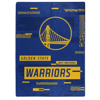 The Northwest Group  Golden State Warriors 50" x 60" Digitize Raschel Throw Blanket