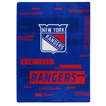 "The Northwest Group  New York Rangers 50"" x 60"" Digitize Raschel Throw Blanket"