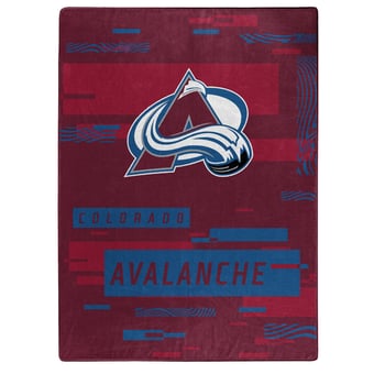 "The Northwest Group  Colorado Avalanche 50"" x 60"" Digitize Raschel Throw Blanket"