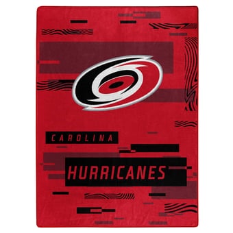 The Northwest Group  Carolina Hurricanes 50" x 60" Digitize Raschel Throw Blanket