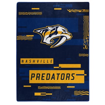 The Northwest Group  Nashville Predators 50" x 60" Digitize Raschel Throw Blanket