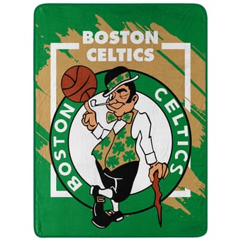 "The Northwest Group  Boston Celtics 46"" x 60"" Dimensional Micro Raschel Plush Throw Blanket"