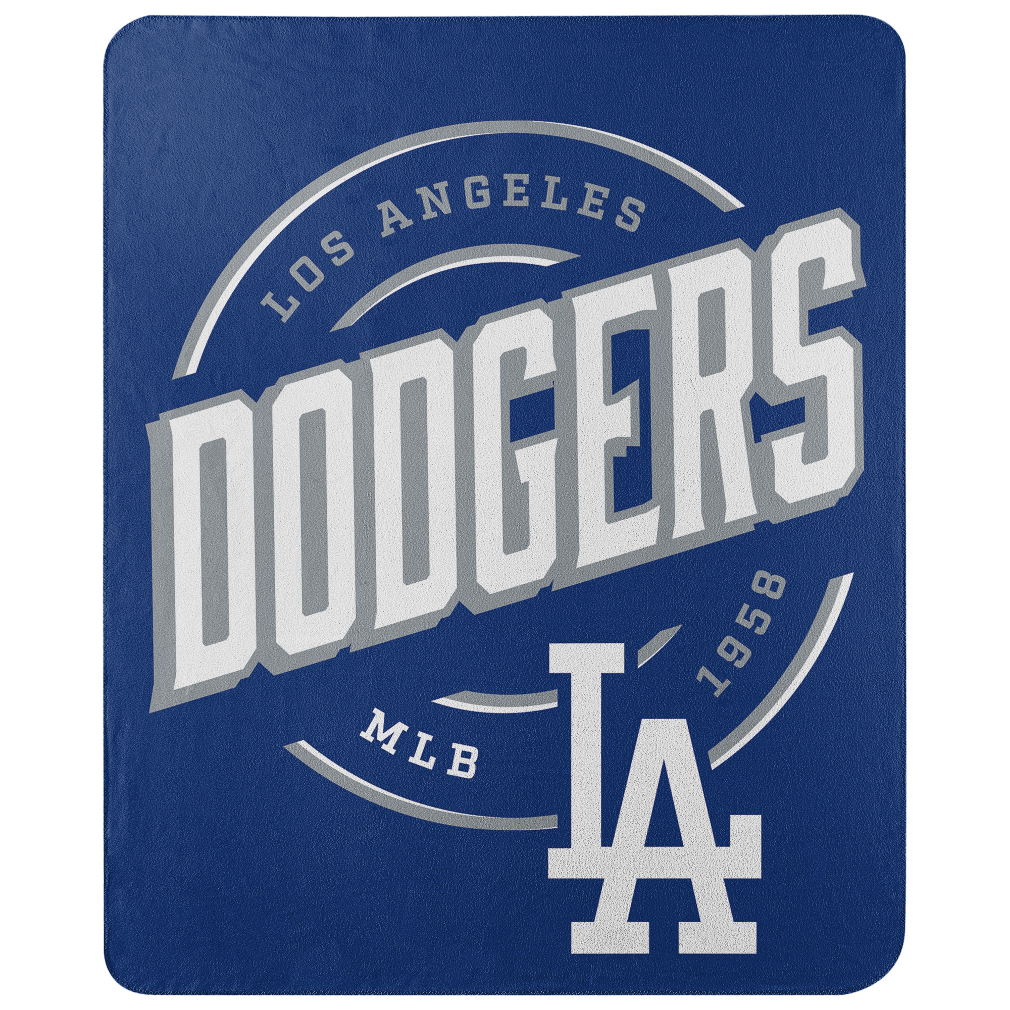 The Northwest Group  Los Angeles Dodgers 50" x 60" Campaign Fleece Throw