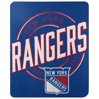 "The Northwest Group  New York Rangers 50"" x 60"" Campaign Fleece Throw"