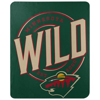 The Northwest Group  Minnesota Wild 50" x 60" Campaign Fleece Throw