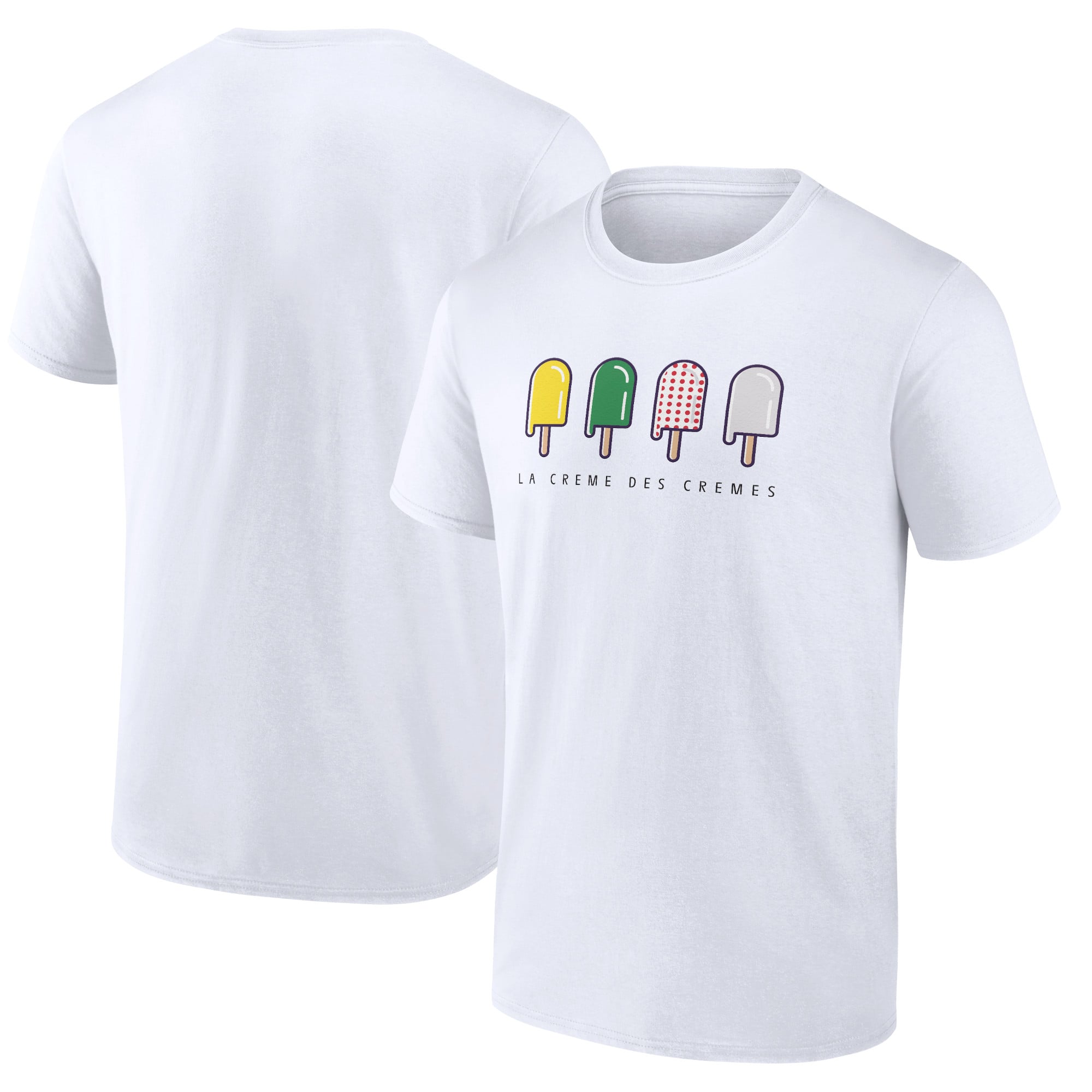 T-shirt grafica Le Tour de France Icecream - Bianca