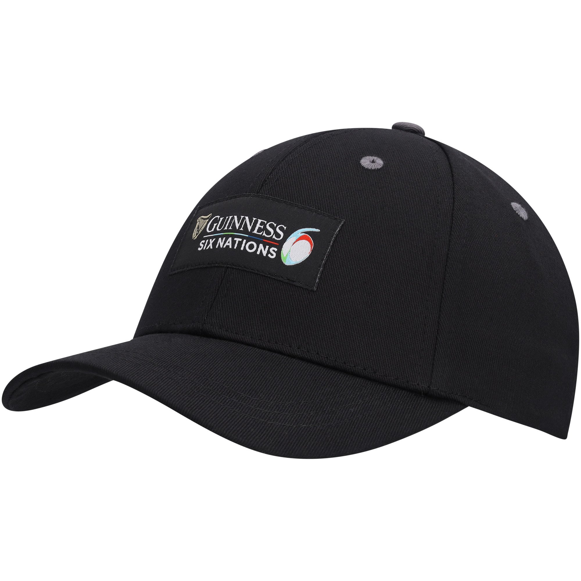 Cappellino con stemma ricamato Guinness Six Nations - unisex - nero