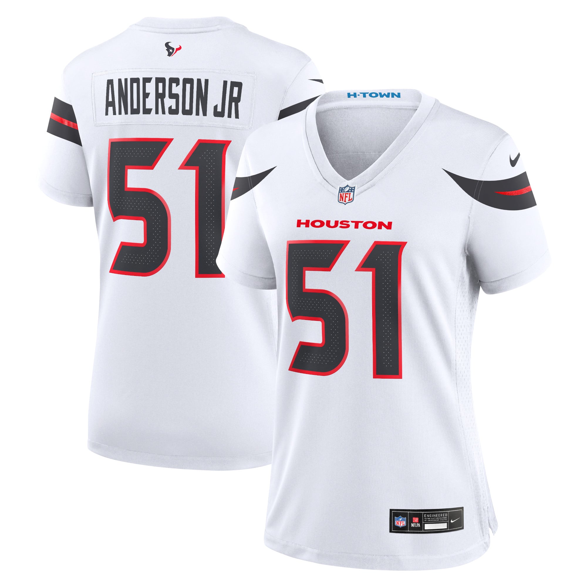 Women’s Nike Will Anderson Jr. White Houston Texans Game Jersey Women’s Nike Will Anderson Jr. White Houston Texans Game Jersey