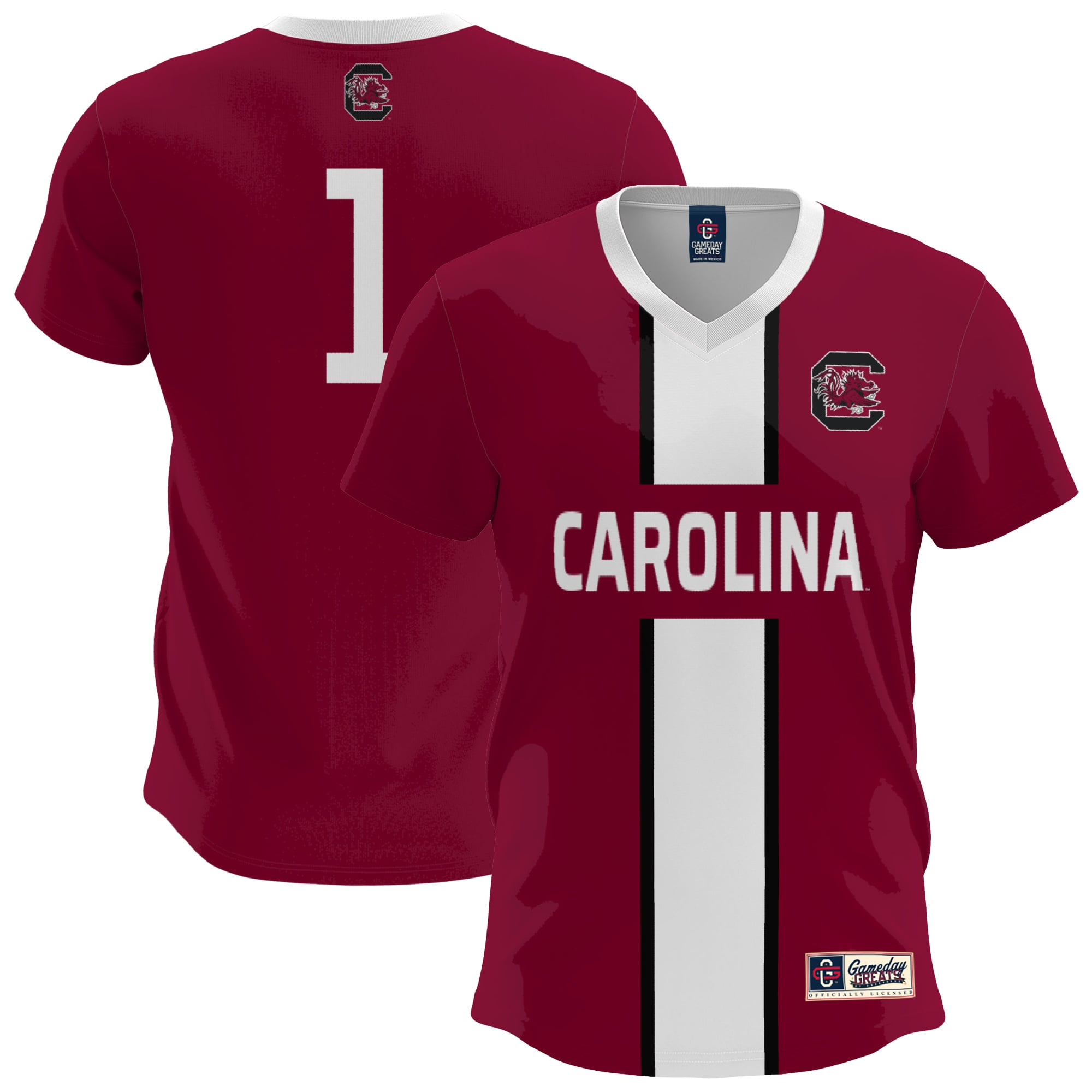 Youth GameDay Greats  Garnet South Carolina Gamecocks Lightweight Soccer Fashion Jersey