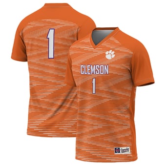 Unisex GameDay Greats #1 Orange Clemson Tigers Lightweight Soccer Jersey
