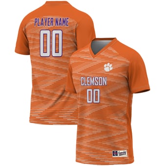 Unisex GameDay Greats Orange Clemson Tigers Pick-A-Player NIL Lightweight Soccer Jersey