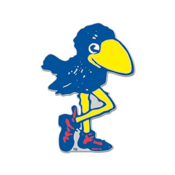 WinCraft Kansas Jayhawks 1912 College Vault Collector Pin