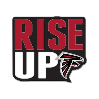 WinCraft Atlanta Falcons Slogan Collector Pin