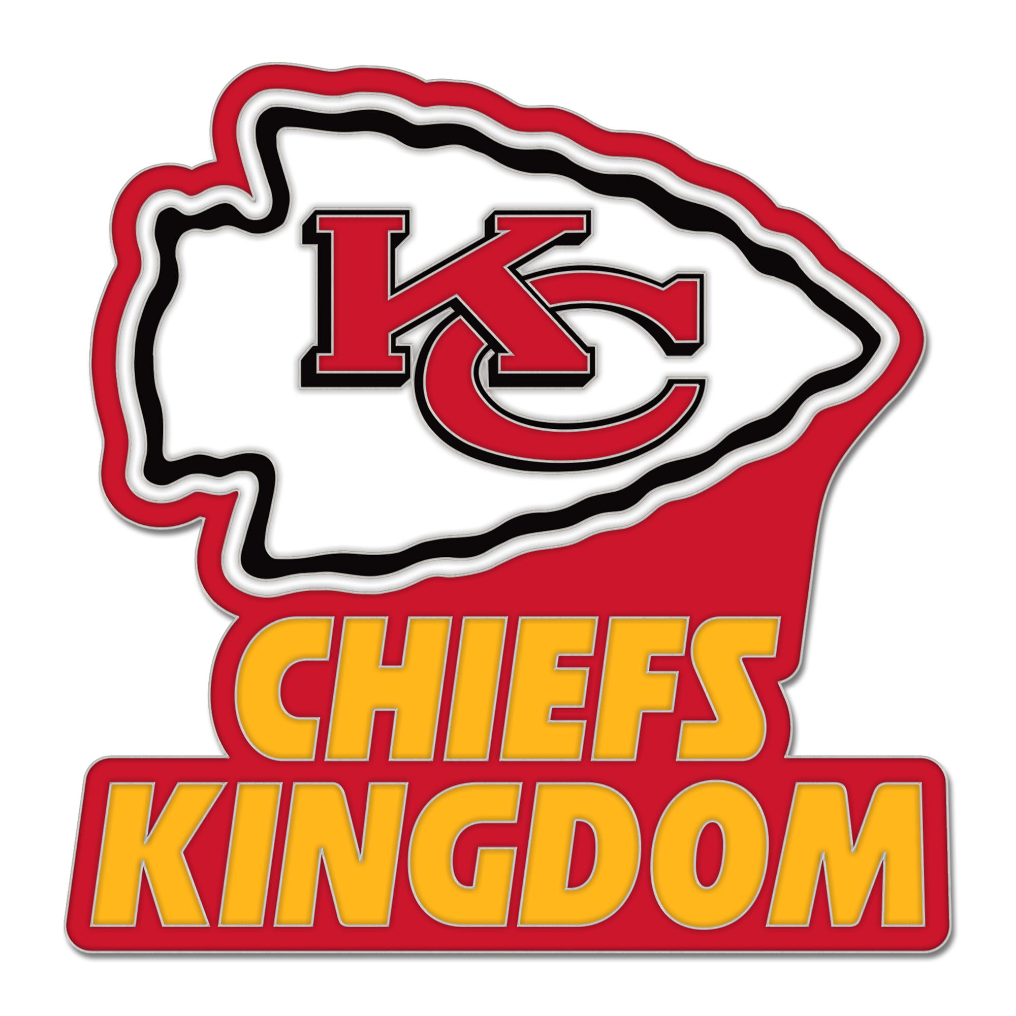 WinCraft  Kansas City Chiefs Slogan Collector Pin