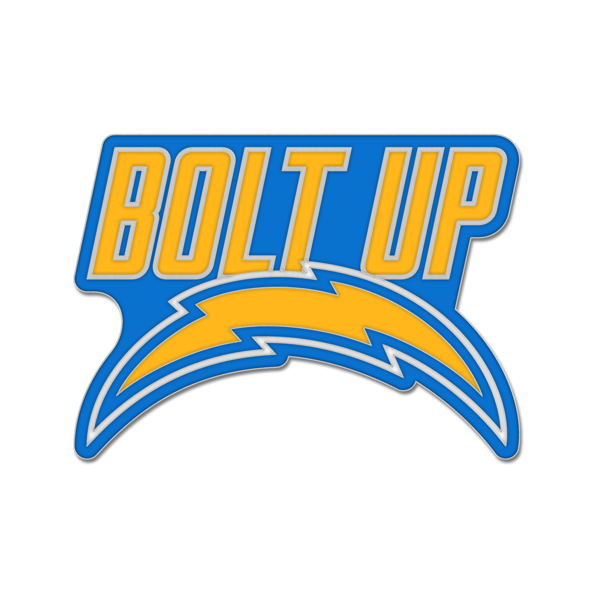 WinCraft  Los Angeles Chargers Slogan Collector Pin