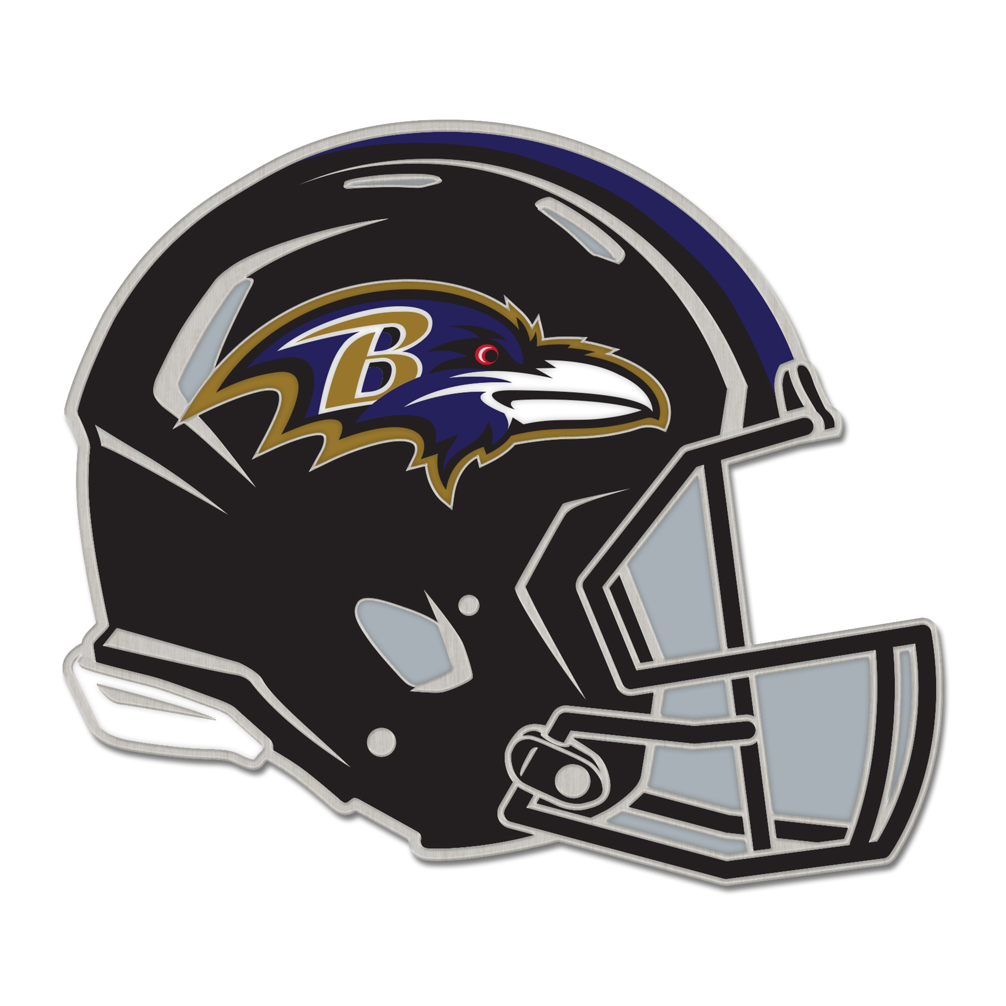 WinCraft Baltimore Ravens Helmet Collector Pin