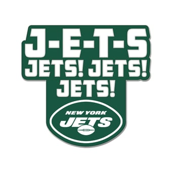 WinCraft New York Jets Slogan Collector Pin