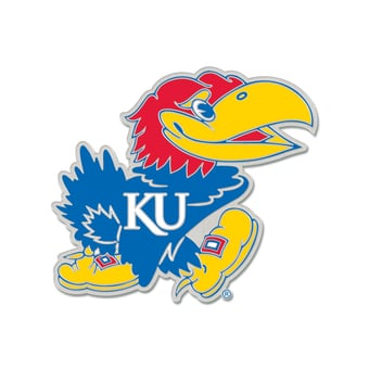 WinCraft Kansas Jayhawks Logo Collector Pin