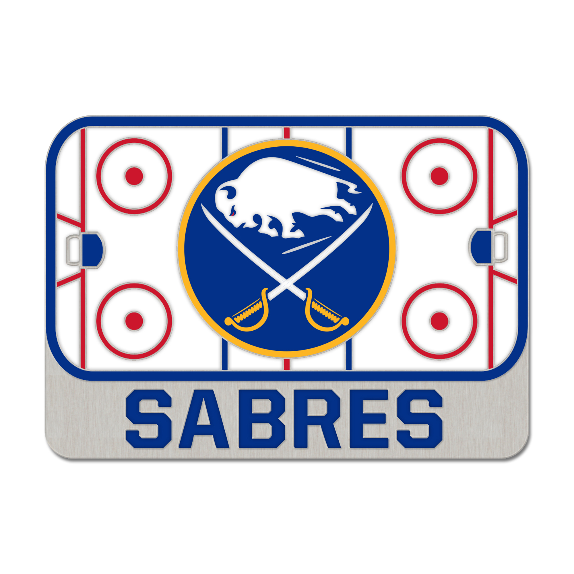 WinCraft Buffalo Sabres Rink Collector Pin