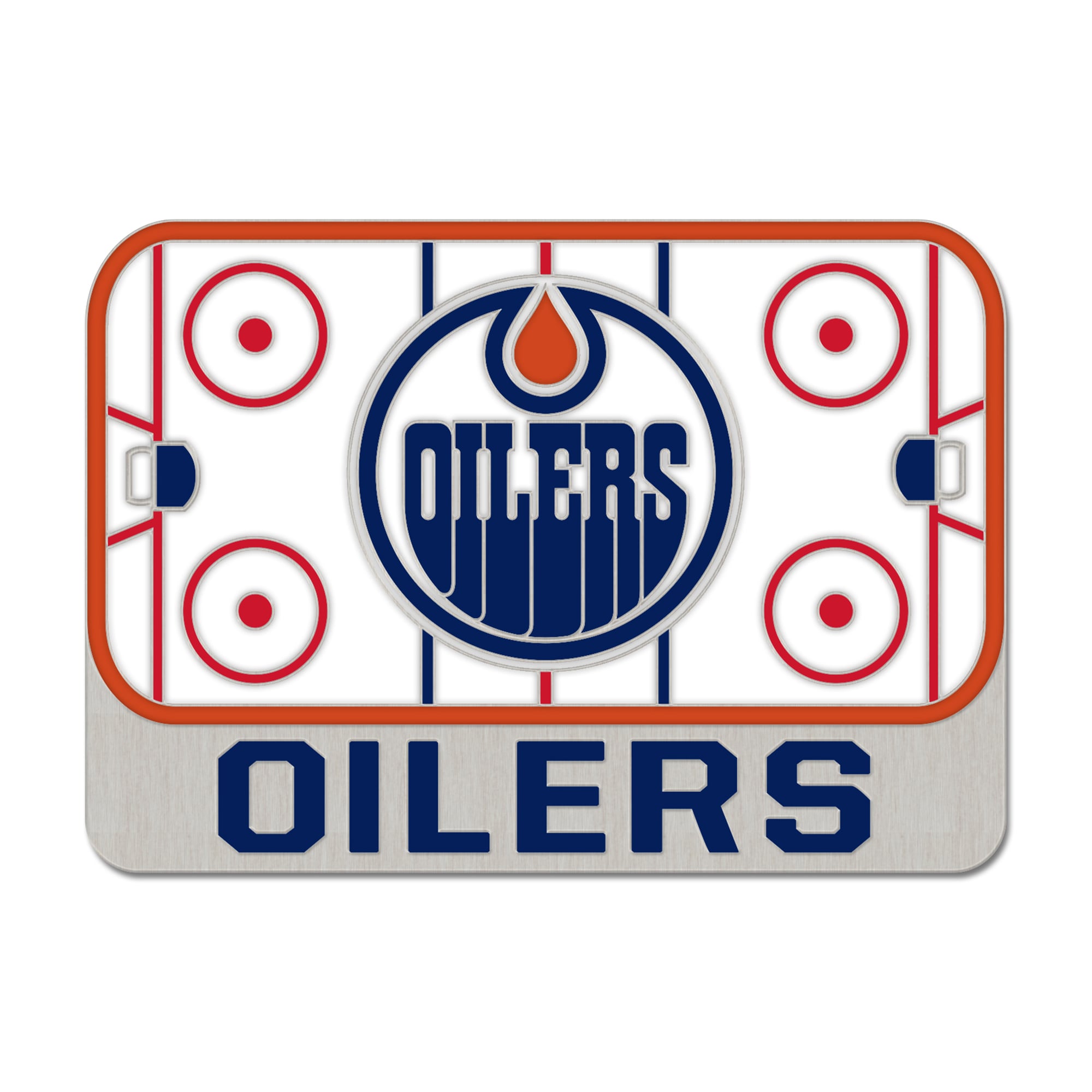 WinCraft Edmonton Oilers Rink Collector Pin