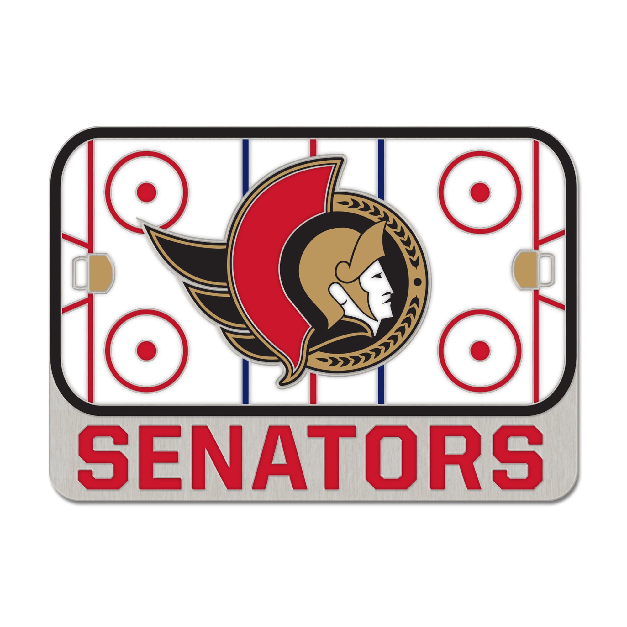 WinCraft Ottawa Senators Rink Collector Pin