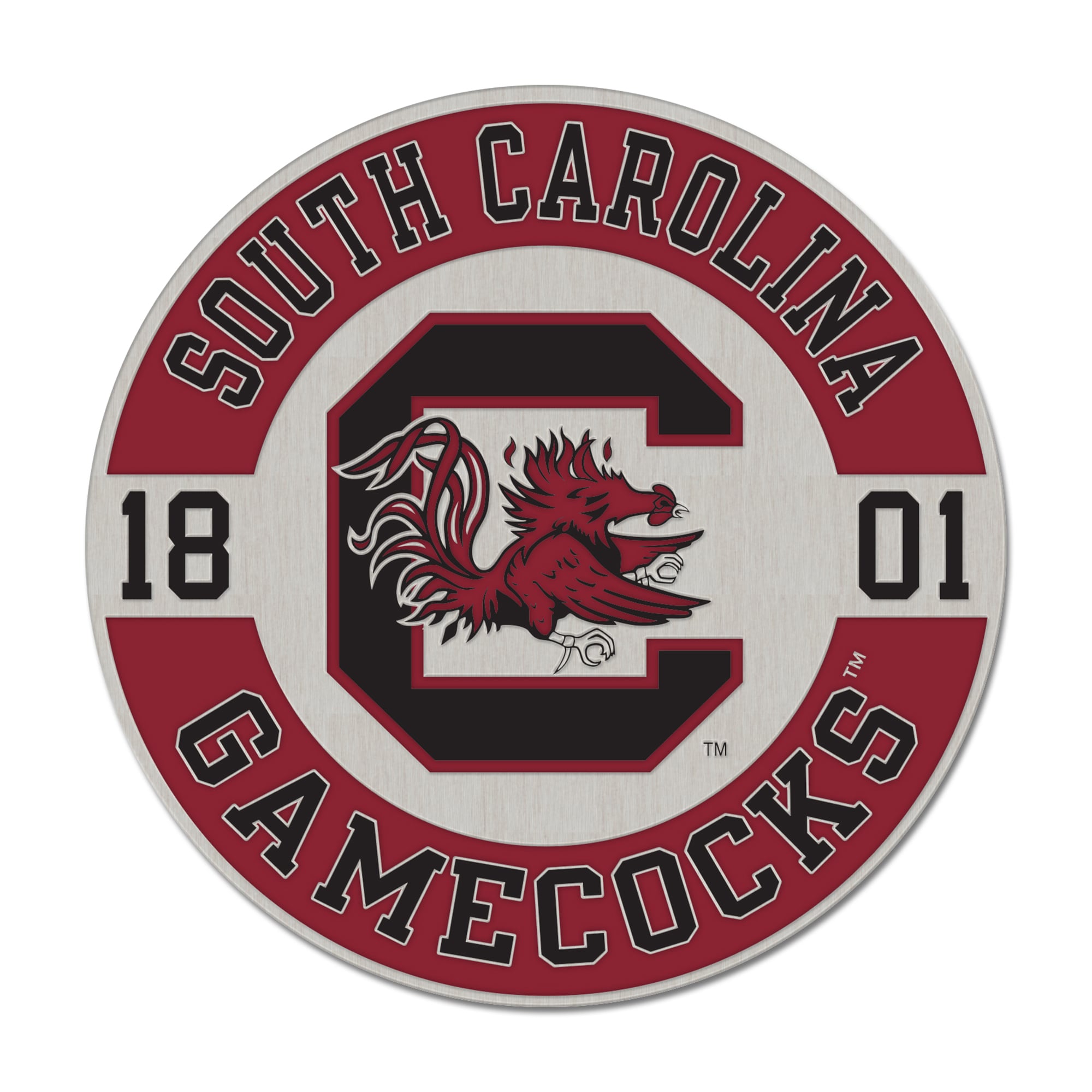 WinCraft South Carolina Gamecocks Round Collector Pin