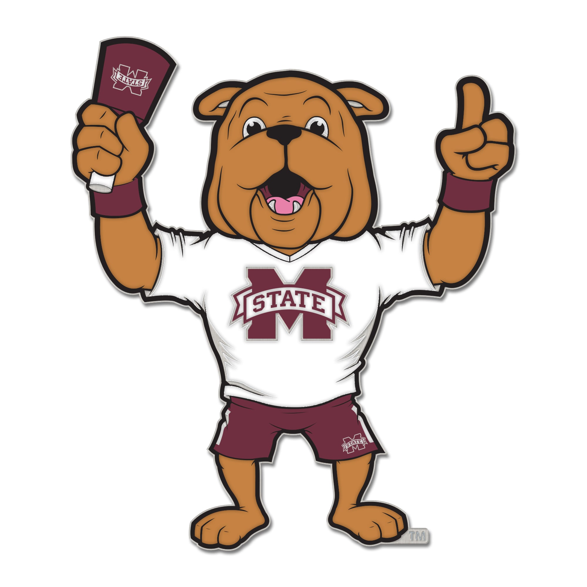 WinCraft Mississippi State Bulldogs Mascot Collector Pin
