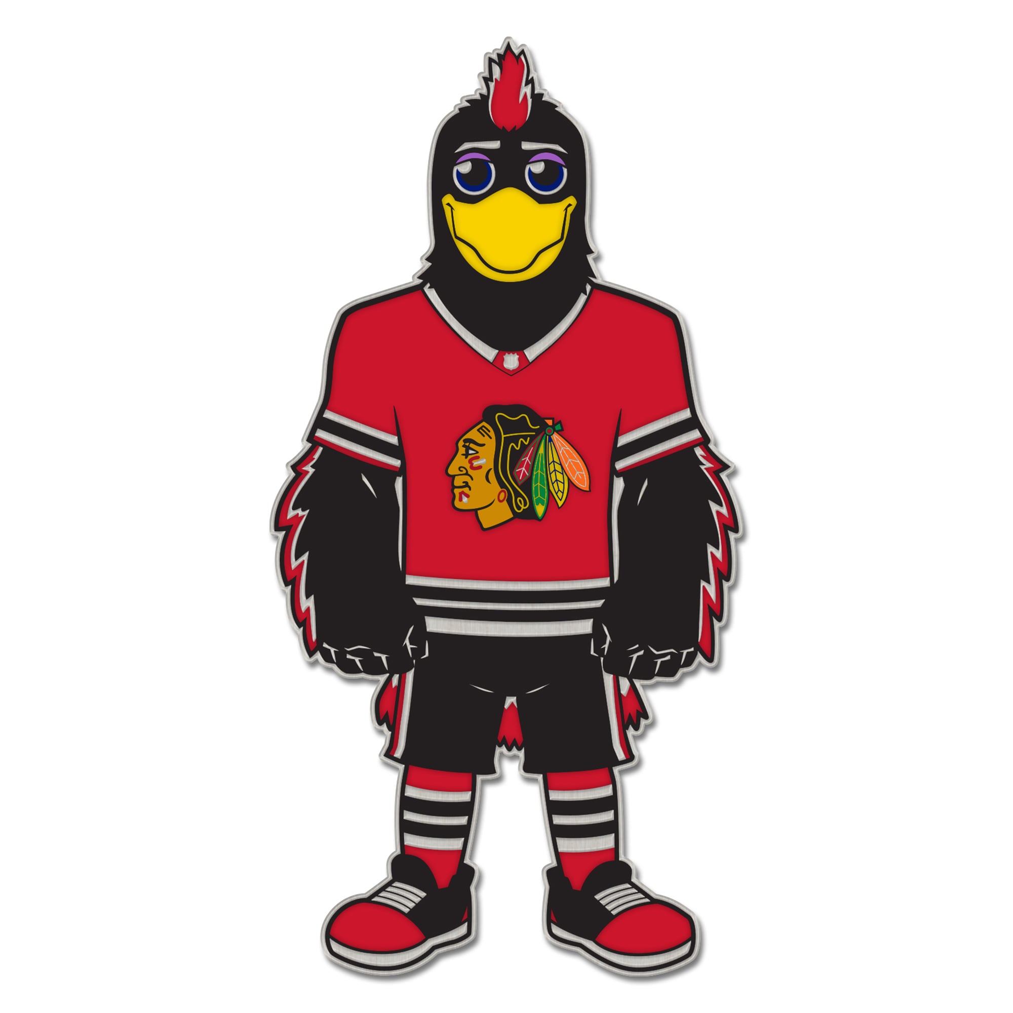 WinCraft Chicago Blackhawks Mascot Collector Pin