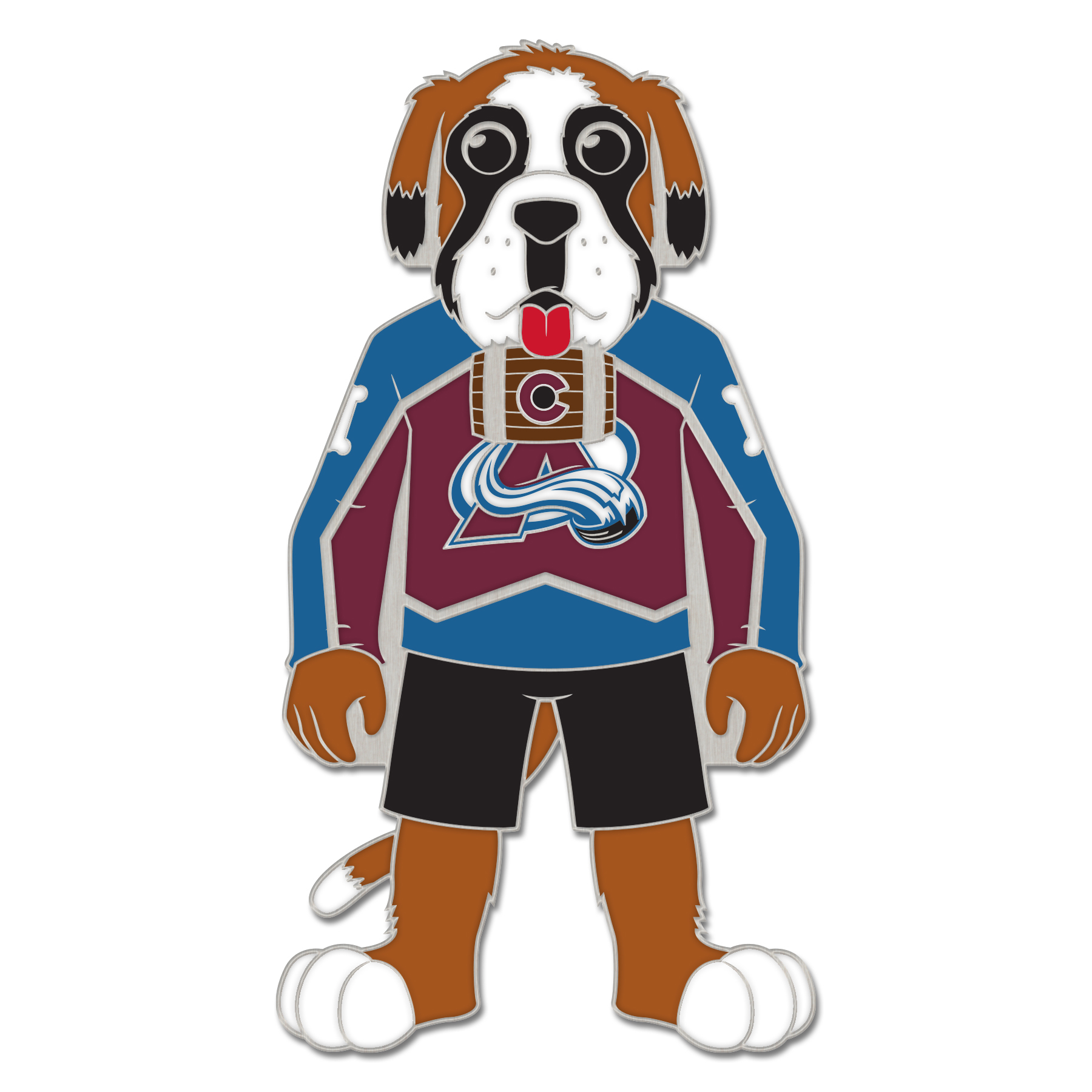 WinCraft Colorado Avalanche Mascot Collector Pin
