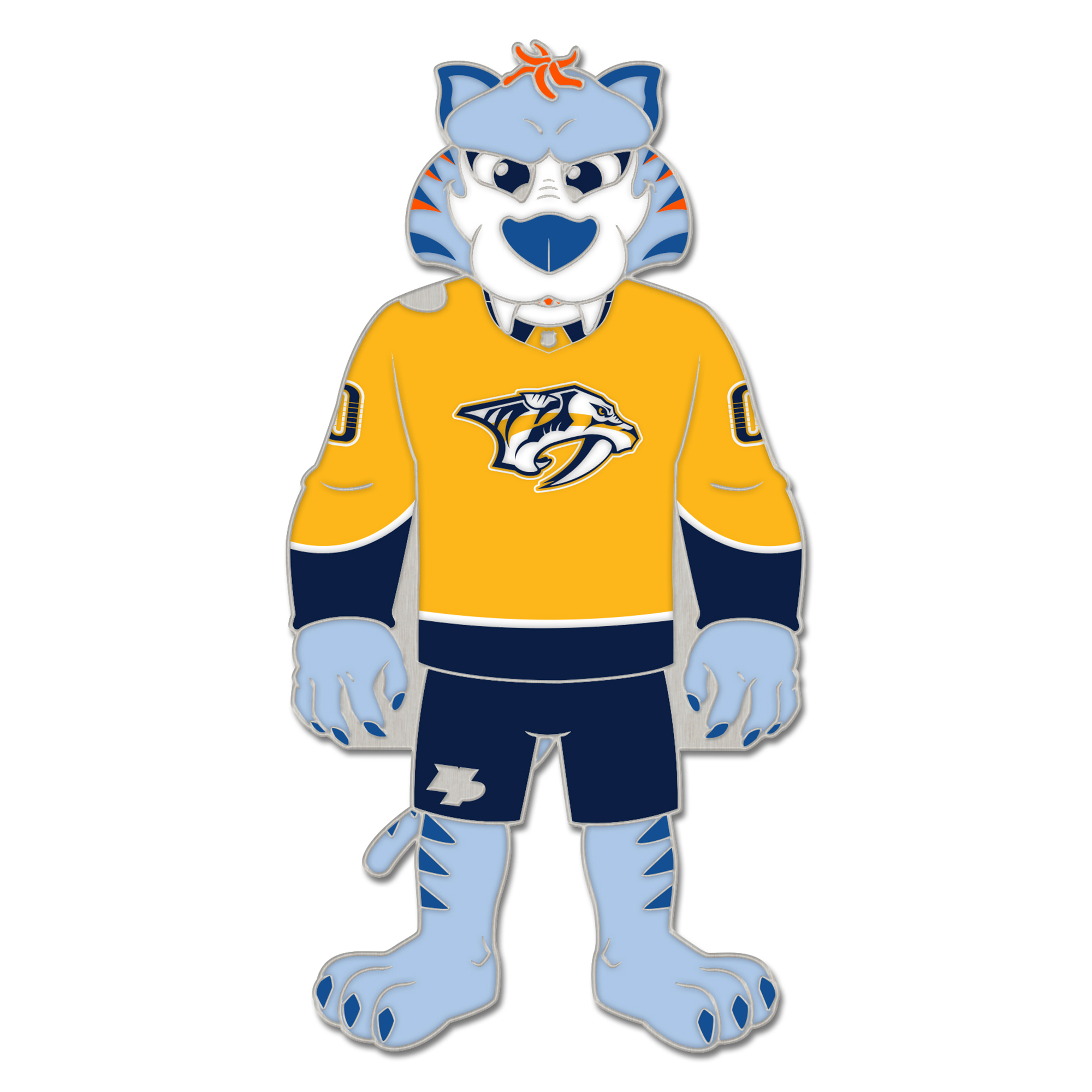 WinCraft Nashville Predators Mascot Collector Pin