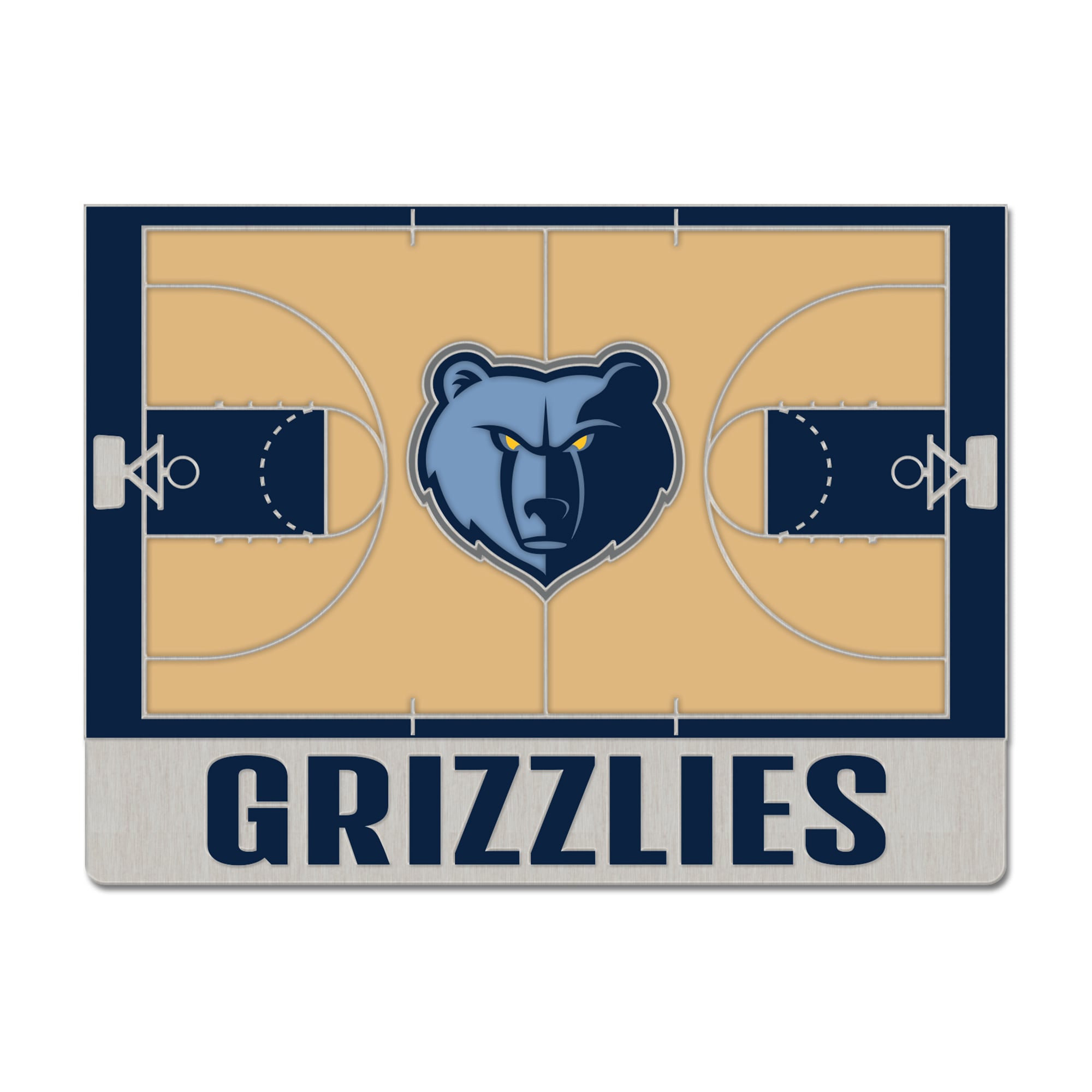 WinCraft Memphis Grizzlies Court Collector Pin
