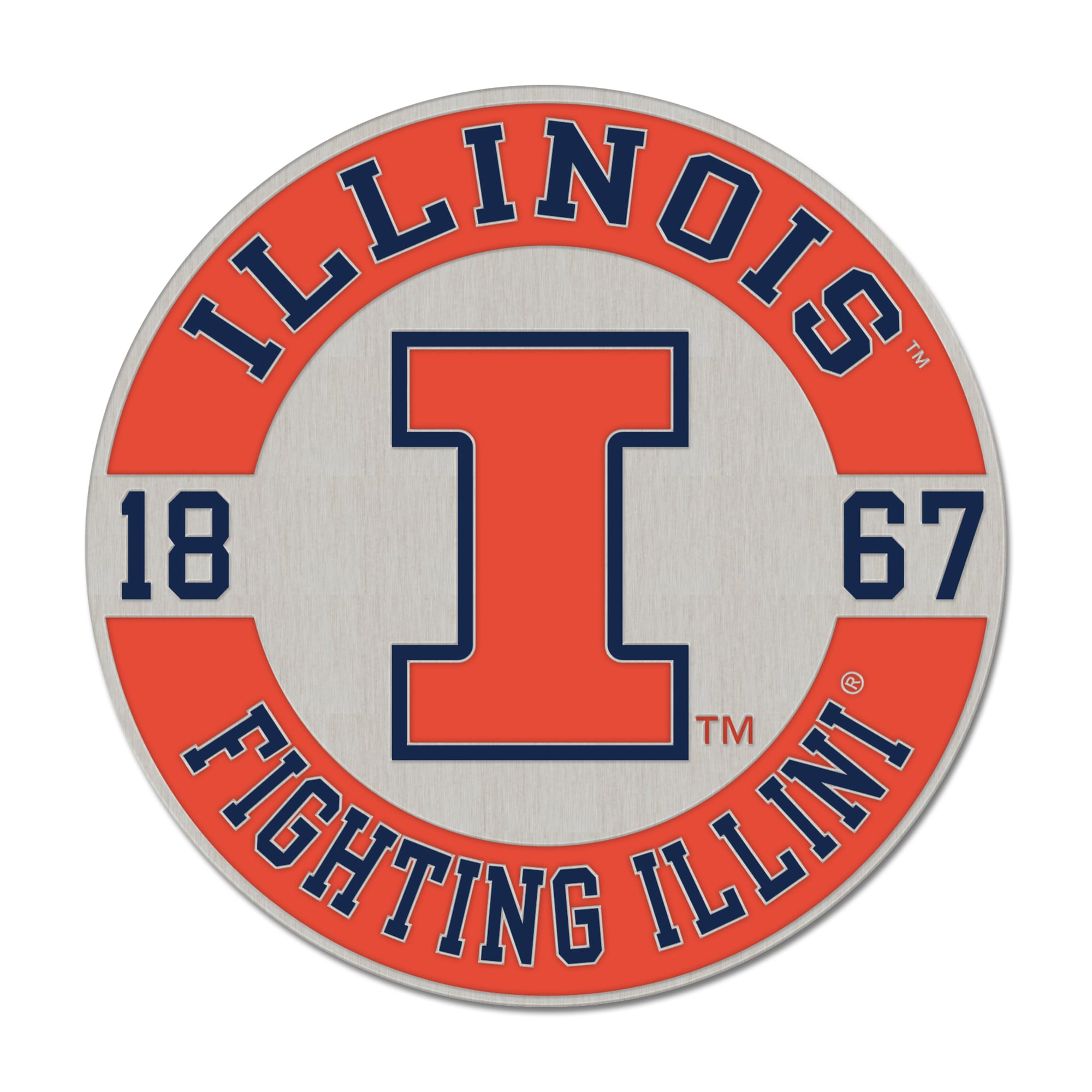 WinCraft Illinois Fighting Illini Established Collector Pin