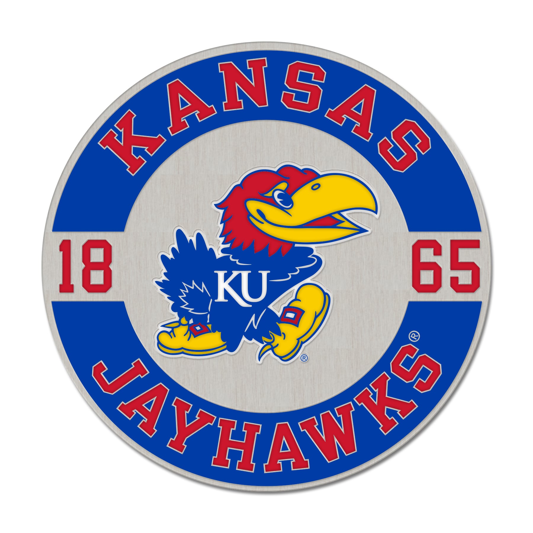 WinCraft Kansas Jayhawks Established Collector Pin