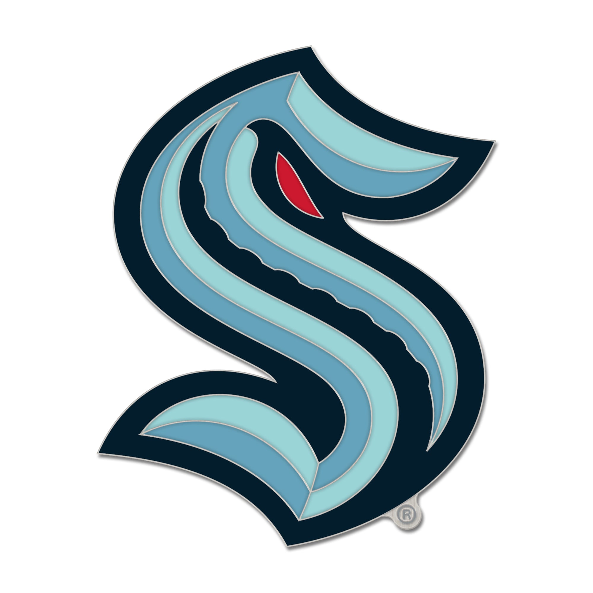 WinCraft Seattle Kraken Primary Logo Collector Pin