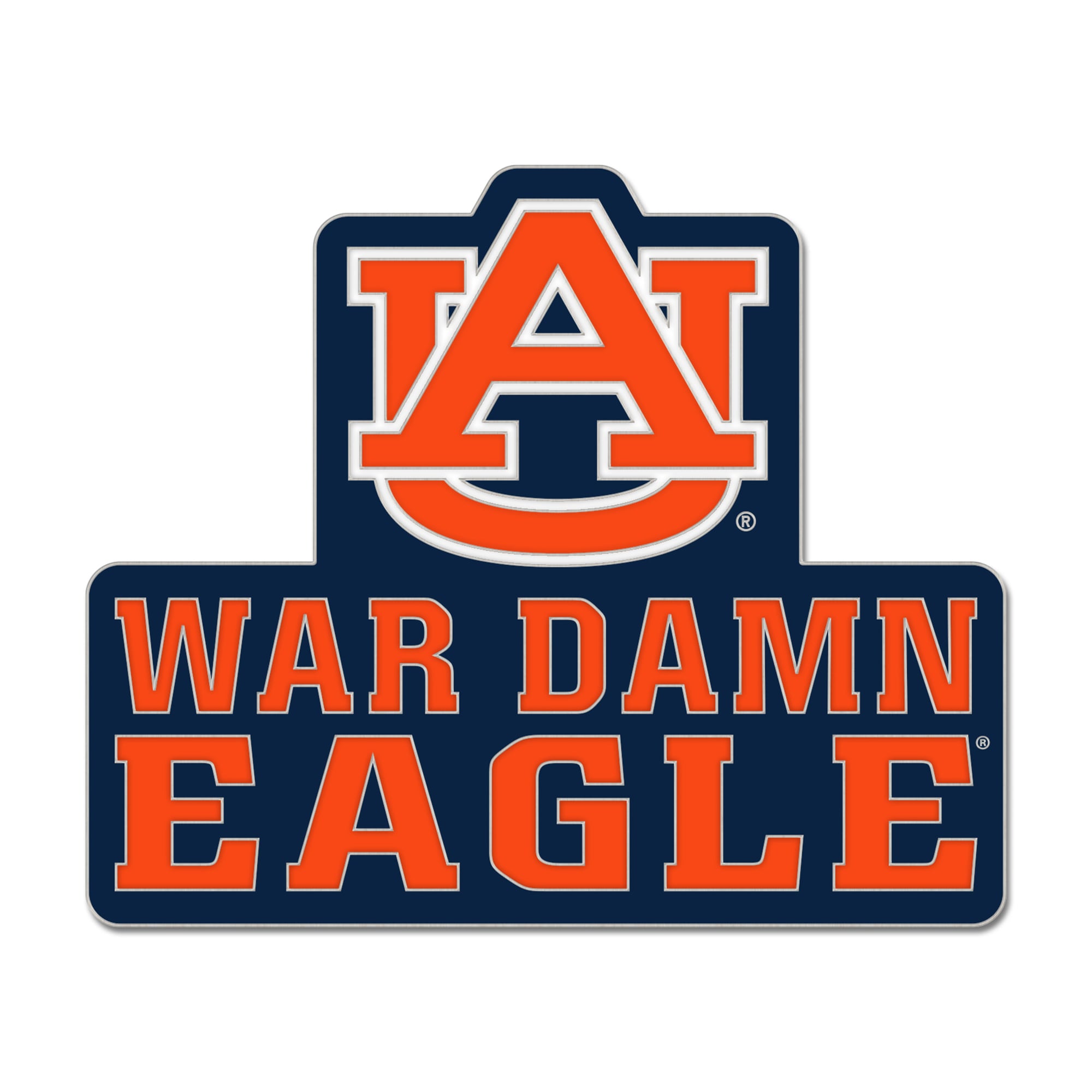 WinCraft  Auburn Tigers Slogan Collector Pin